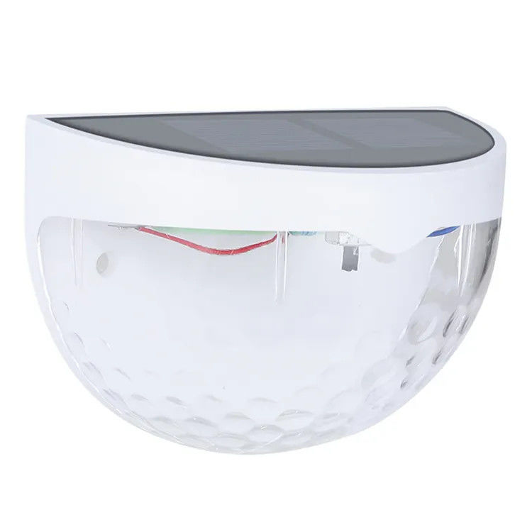 85lm/w Lamp Luminous Efficiency Solar Garden Light for Decorative Semi-Circular Yard