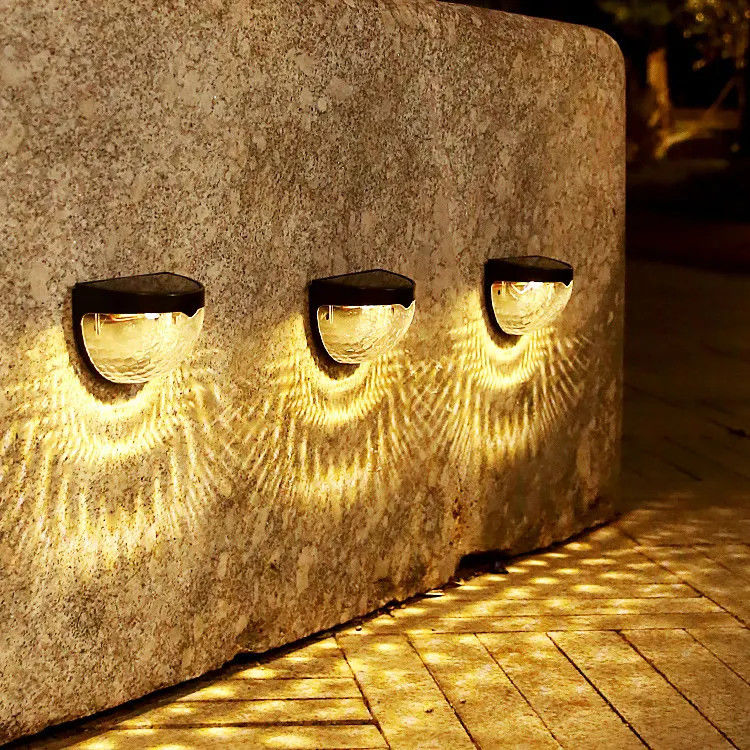 85lm/w Lamp Luminous Efficiency Solar Garden Light for Decorative Semi-Circular Yard