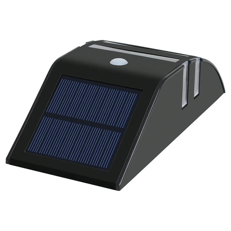 LED Solar Motion Sensor Wall Light for Family 4v 0.33w Wall Mount 6000K Color Temperature