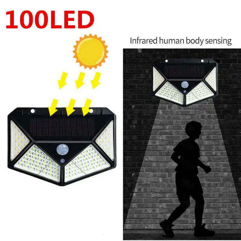 50000 Hour Working Lifetime Solar Powered Garden Decoration Light with PIR Motion Sensor