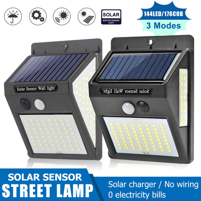 Solar Powered 48 Cob Led Motion Sensor Security Wall Light Directly Provided By The