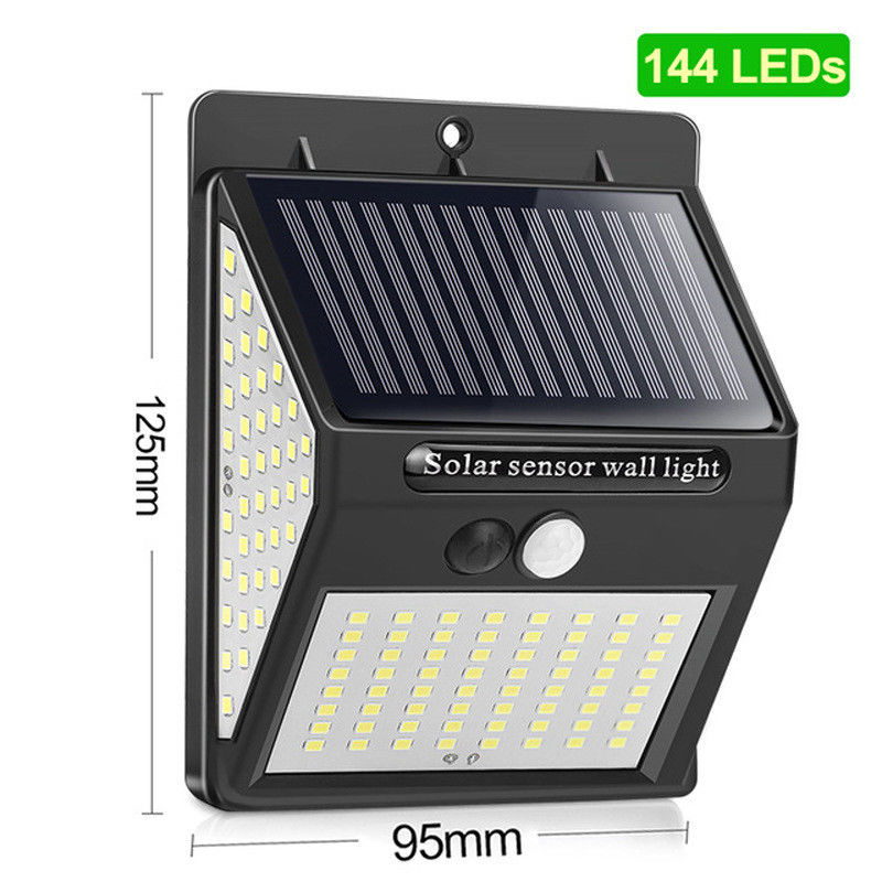 Solar Powered 48 Cob Led Motion Sensor Security Wall Light Directly Provided By The