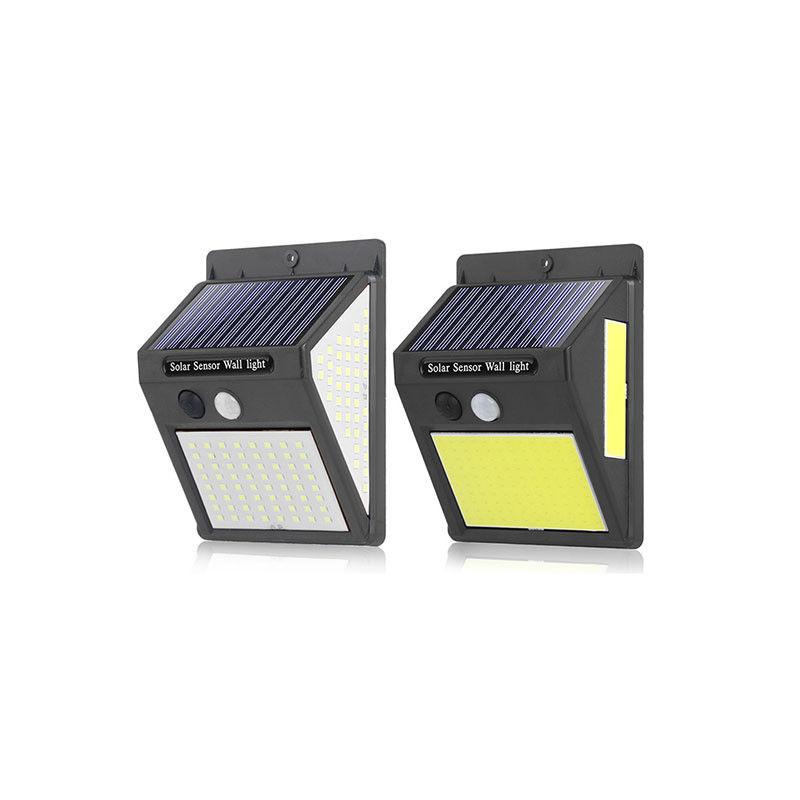 Waterproof 20 LED Solar Wall Light with Motion Sensor and 5000K Color Temperature
