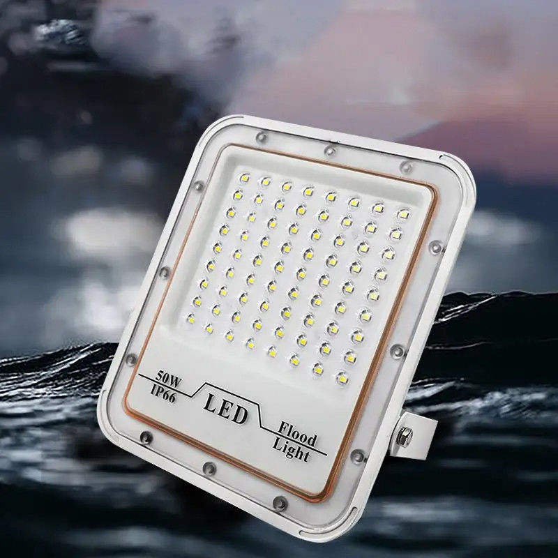 Outdoor Waterproof Grey Flood Lamp 30w 50w 100w 200w Led Flood Light for Stadium