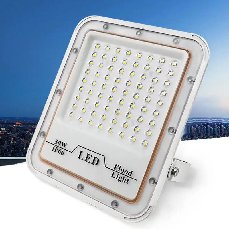 Outdoor Waterproof Grey Flood Lamp 30w 50w 100w 200w Led Flood Light for Stadium